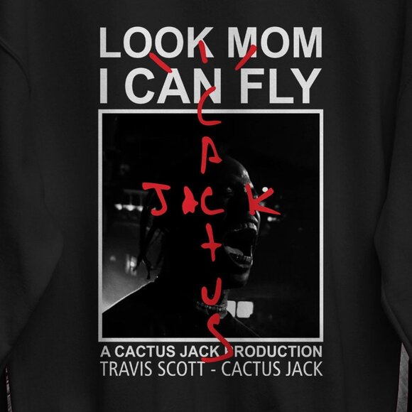 Travis Scott Cactus Jack Rap Tour Concert Streetwear Music Fan Gift Sweatshirt - Picture 2 of 5